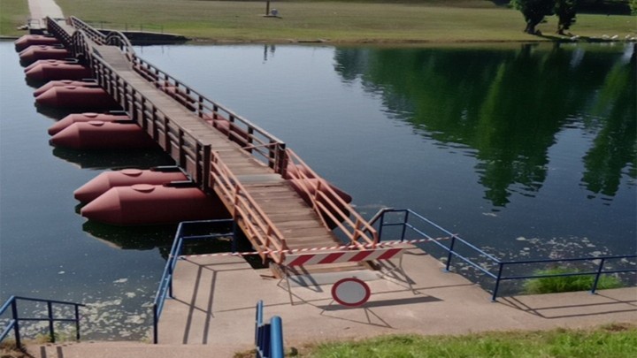 Zanimljiva rekonstrukcija drvenog pontonskog mosta