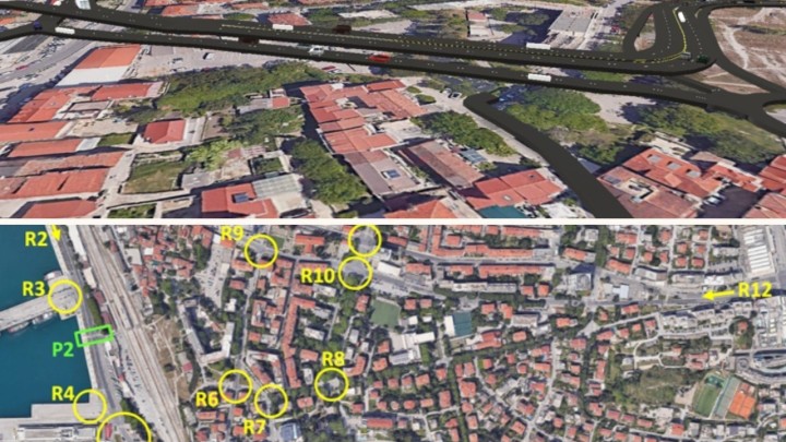 Kompletna rekonstrukcija Istočne obale u Splitu: 1000 novih parkirnih mjesta i nadvožnjak preko pruge
