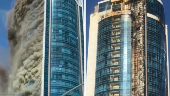 U glavnom gradu Kazahstana gorio neboder od 26 katova