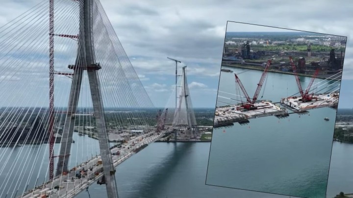 Između SAD-a i Kanade spaja se najduža konstrukcija ovješenog mosta