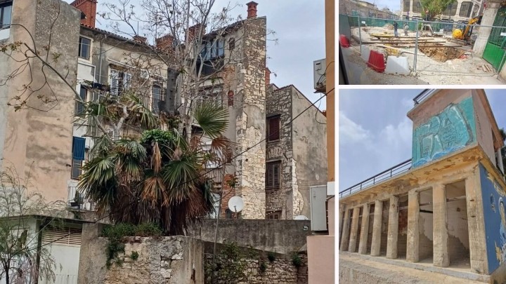 Kanalizacija, radovi kojima nema kraja, ili oronule fasade: Što najviše muči građane Pule?