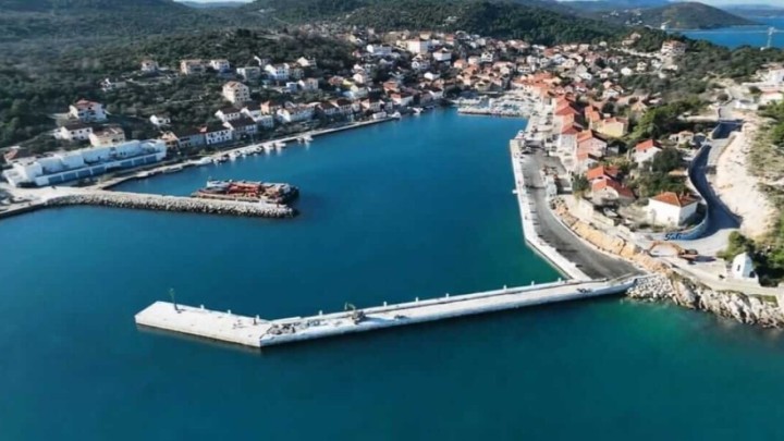 Završena velika jadranska luka, ugrađeno 915.000 kilograma armature i 6.000 kubika betona