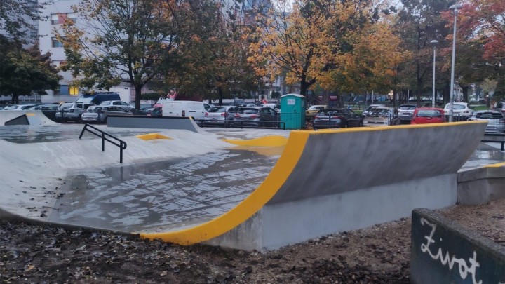 Špansko dobilo prvi betonski skate park u Zagrebu