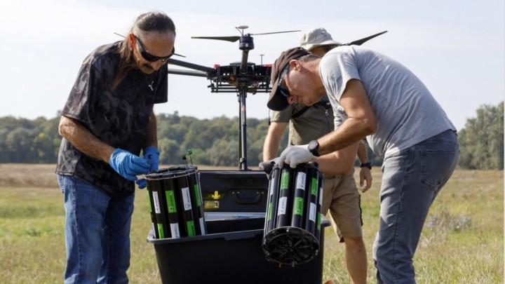Video: Pogledajte kako pošumljavanje u Vukovaru obavljaju dronovi