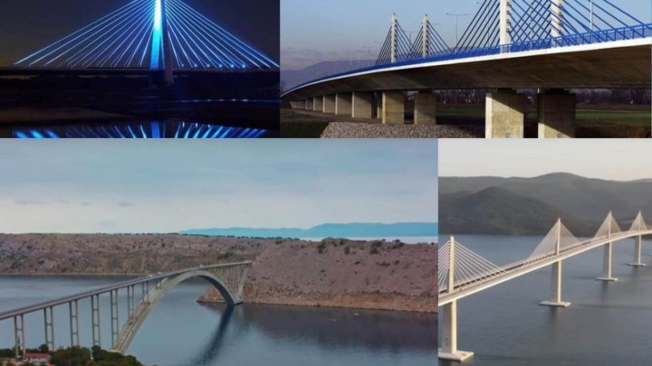 Donosimo popis 10 najdužih mostova u Hrvatskoj: Pelješki nije na prvom mjestu