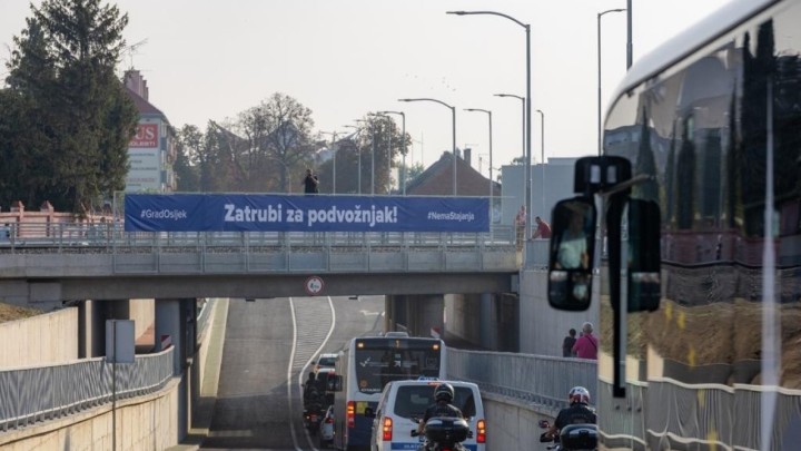Video: Osijek dobio 7,1 milijun eura vrijedan podvožnjak, gradio ga Osijek-Koteks i završio prije roka
