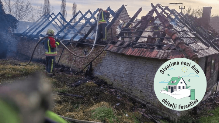 Mladi za Marof pokrenuli humanitarnu akciju: Žele kupiti novi kuću obitelji čiji je dom izgorio