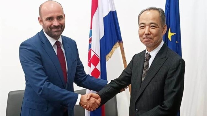 Ministar Paladina primio veleposlanika Japana u nastupni posjet: Najavljeno unaprjeđenje suradnje
