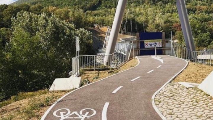 [FOTO] Pogledajte kako izgleda novi biciklistički most sagrađen u Sloveniji