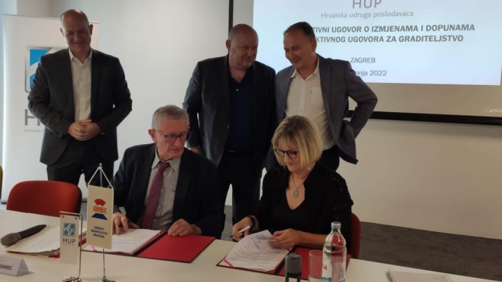 SGH potpisao novi kolektivni ugovor s Hrvatskom udrugom poslodavaca: Povećane plaće