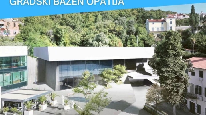 [FOTO] Predstavljeno idejno rješenje gradskog bazena u Opatiji, evo kako izgleda