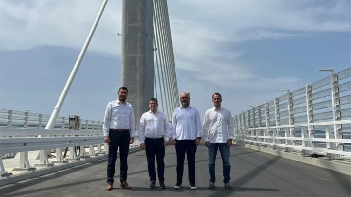 Ministar Butković: Krajem srpnja se u promet pušta Pelješki most