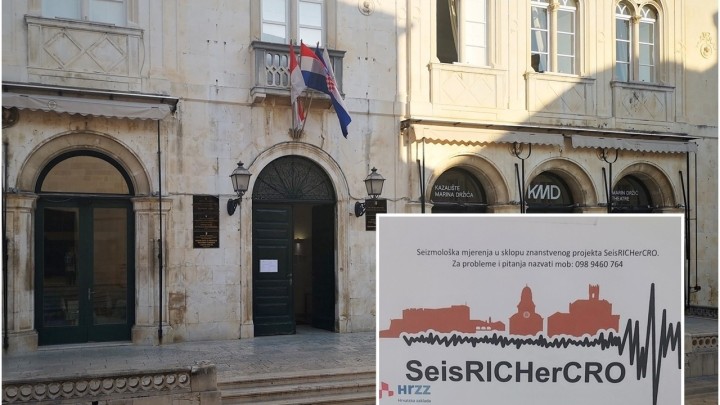U zgradu dubrovačke Gradske uprave je postavljen seizmograf za mjerenje vibracija
