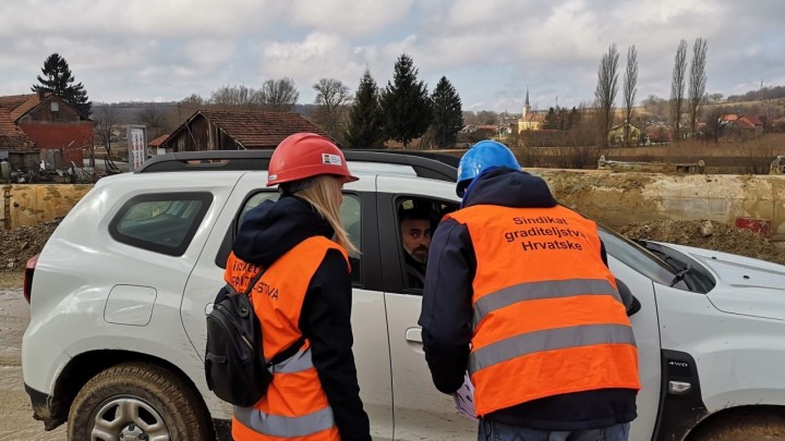 Sindikat graditeljstva Hrvatske održao konferenciju za medije: Oštro kritizirali ponašanje prema stranim radnicima