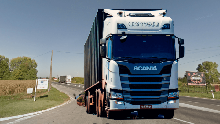 U Podravini kamiondžije rade probleme: Jedan 'prošao' kroz polubranik, drugi pijan prevrnuo prikolicu punu brašna