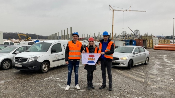 Sindikat graditeljstva Hrvatske posjetio gradilište kampusa Rimac Automobili