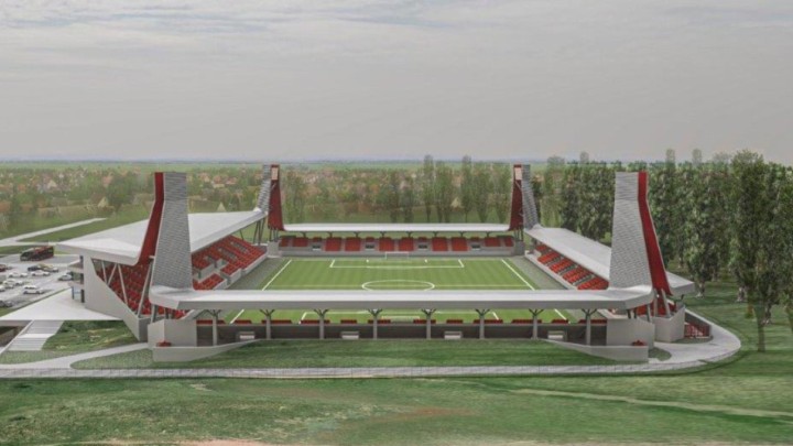 Srpski trećeligaš dobit će novi stadion: Pogledajte kako će izgledati to moderno nogometno zdanje