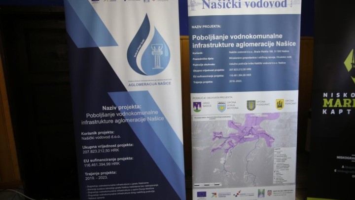 Projekt vrijedan 64 milijuna kn: 97% stanovnika šireg našičkog područja priključit će se na sustav javne odvodnje