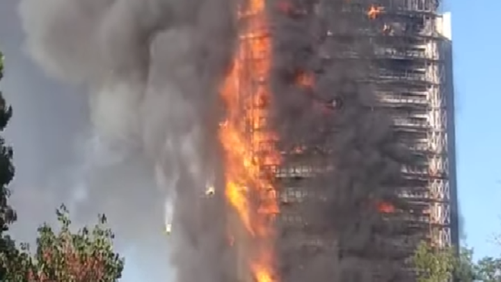 [VIDEO] Veliki požar u Milanu, izgorio cijeli neboder