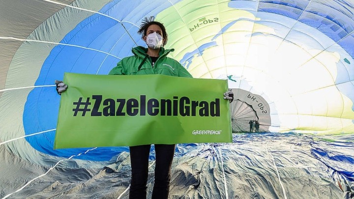 Zeleni grad za zeleni planet: Nova kampanja Greenpeacea Hrvatska protiv klimatskih promjena bori se zelenilom