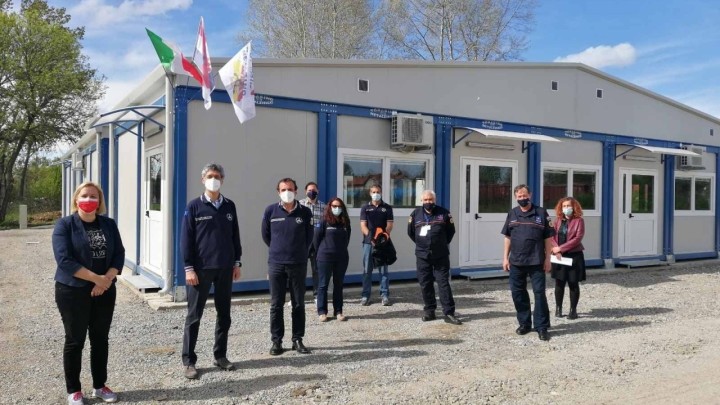 Talijanska vlada Sisku donirala opremljene kontejnere za one čiji su domovi oštećeni u potresu