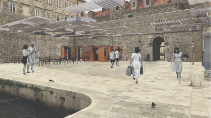 Dubrovački arhitekti objavili idejno rješenje prostora gradske luke: Otpimalno korištenje s minimalnim intervencijama