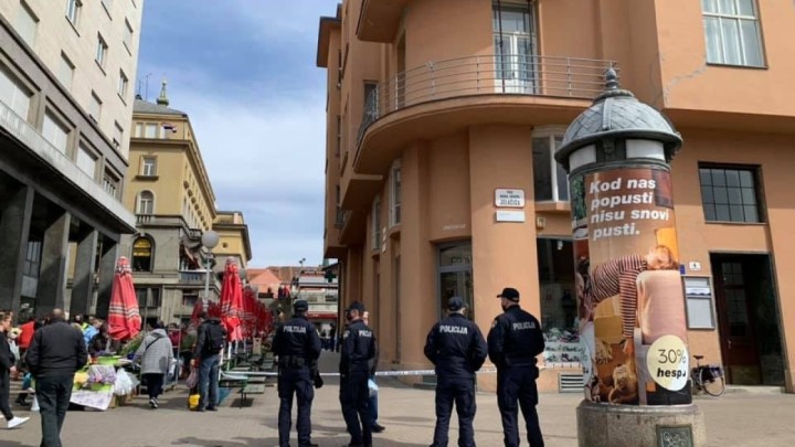 Metalna konstrukcija pala na čovjeka u centru Zagreba