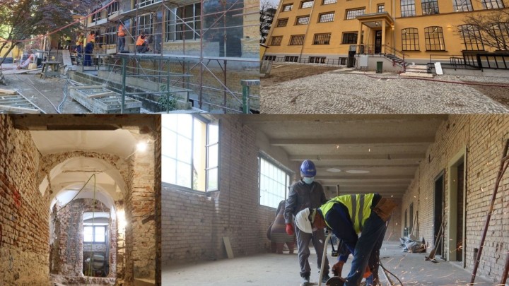 Galerija gradilišta: Dnevnik milijunske obnove impozantne 'palače' umjetnosti