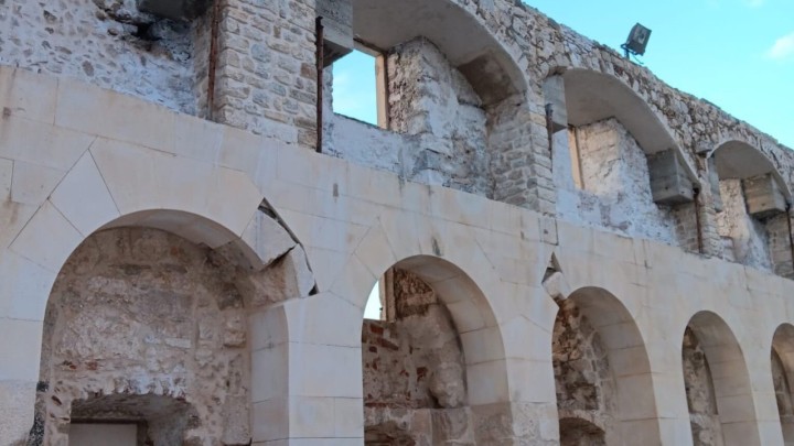 Foto: Završena sanacija zidina Dioklecijanove palače