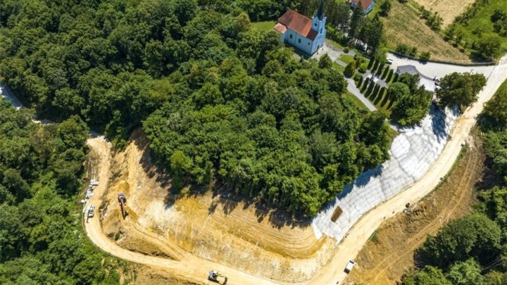 Završena sanacija najvećeg klizišta na području Karlovca