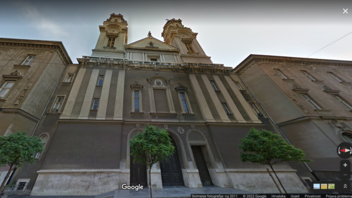 Dvije godine nakon potresa počinje obnova crkve u Palmotićevoj