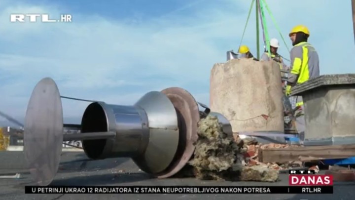 Nakon više od godinu dana: Napokon se uklanja opasan dimnjak visok 25m u Zvonimirovoj