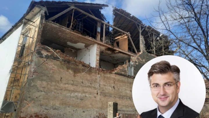 Plenković prisustvovao uklanjanju objekata u Petrinji: Deset sekundi potresa je minimalno deset godina obnove