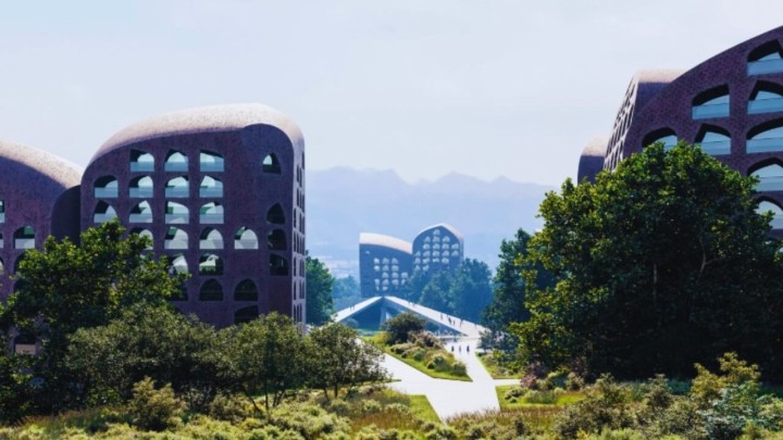 Arhitektura kakvu nismo vidjeli: Naselje 'bez krova' podno planinskog lanca uklapa se u prirodu