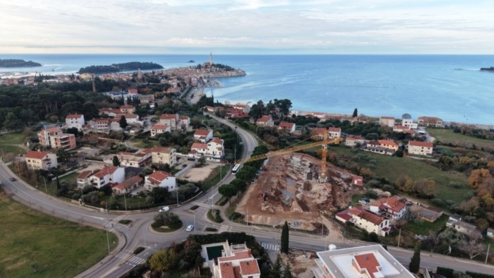 Veliki istarski projekt: Novi autobusni kolodvor gradi se punom parom, a digla se i betonska konstrukcija