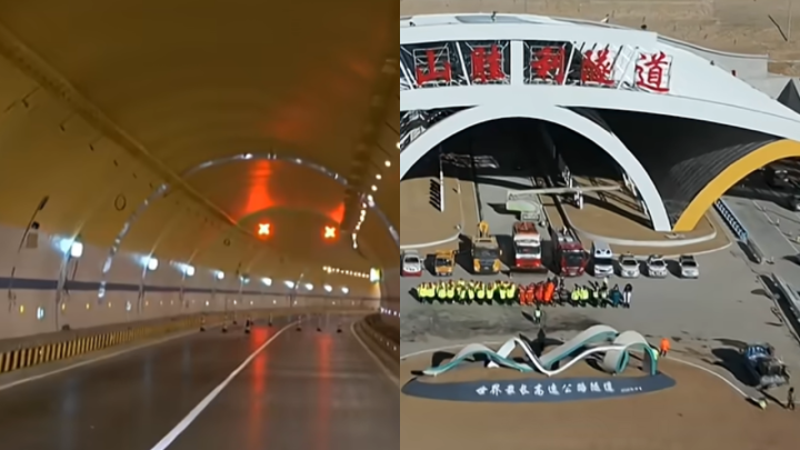 Još jedna kineska majstorija: Otvoren je najduži tunel na autocestama, prolazi kroz snijeg i visoku planinu