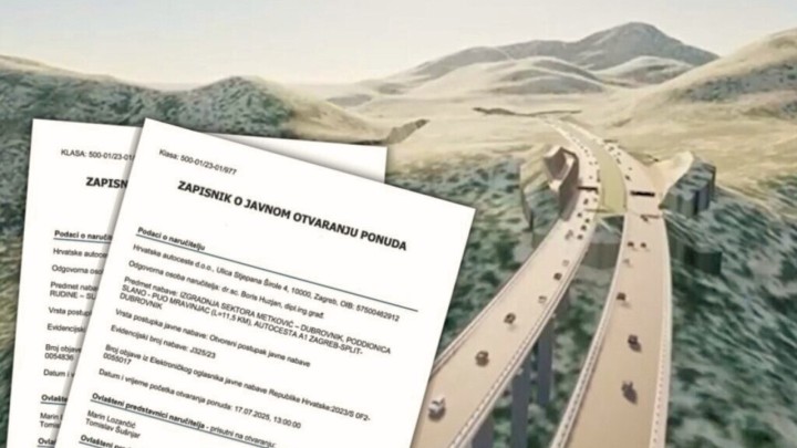 Najskuplja dionica autoceste mogla bi premašiti milijardu: Hoće li, moglo bi se znati nakon ove odluke