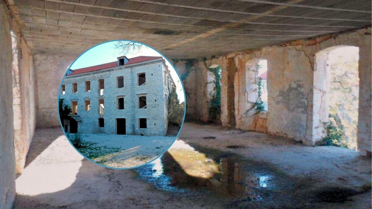 U mjestu koje je 1943. zapaljeno gotovo do temelja obnavljaju se stari dvori, posao 'težak' 5 milijuna