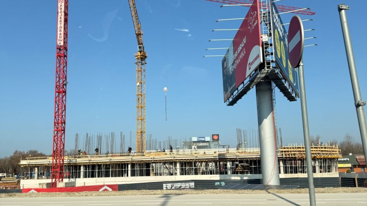 Galerija: Uz cestu kojom dnevno prođe 100.000 vozila raste objekt od 30 milijuna eura