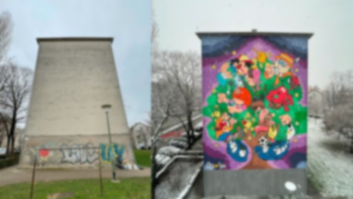 [FOTO] Fantastični mural umjesto sive fasade osvanuo na zagrebačkoj Volovčici