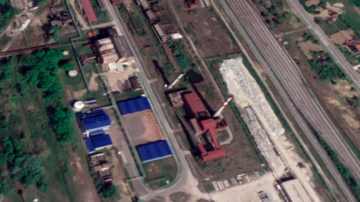 Sisak danas: Rušenje dimnjaka Željezare Sisak