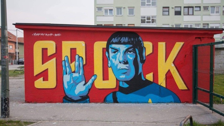 Tuga i nevjerica među zagrebačkim trekijima nakon nestanka omiljenog grafita: 'Uništiti nešto lijepo, to je nekima jedini smisao života'