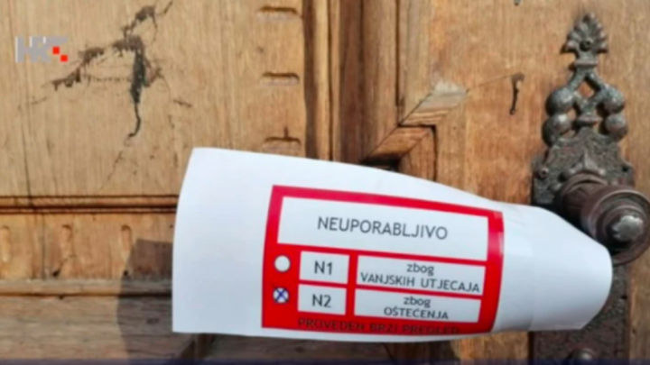 Procjene uporabljivosti zgrada nakon potresa: Što označavaju boje naljepnica