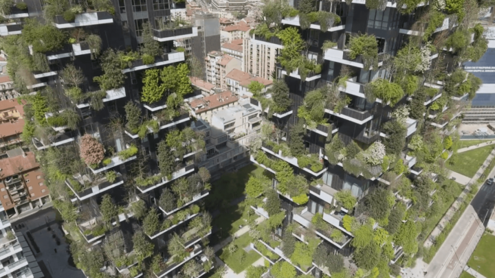 [VIDEO] Vertikalna šuma u centru grada: Neboderi koji se mijenjaju s godišnjim dobima