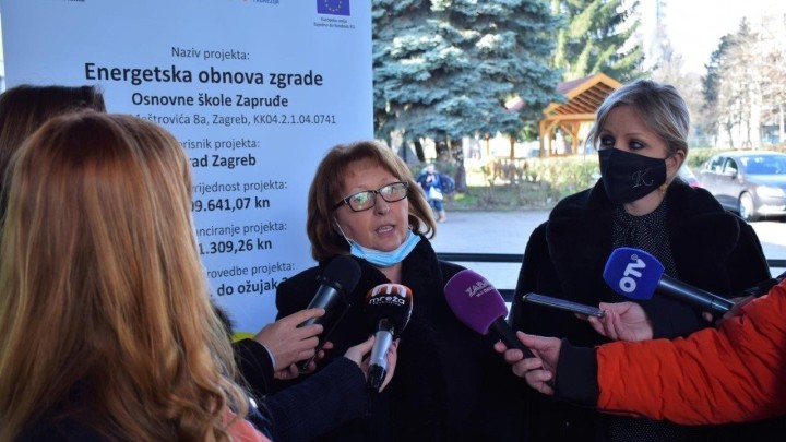 Završena 10,5 mil.kn vrijedna energetska obnova zgrade OŠ Zapruđe