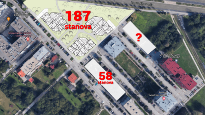 Borba za 'prenapučene' Vrbane: U planu je izgradnja četiri nove stambene zgrade, stanovnici pokrenuli peticiju