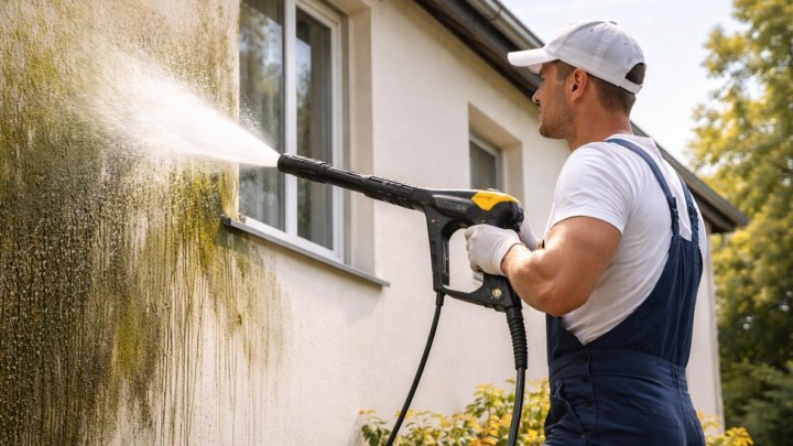 Pranje fasade: Ništa bez dobre 'kemije', a premazi štede vrijeme i novac