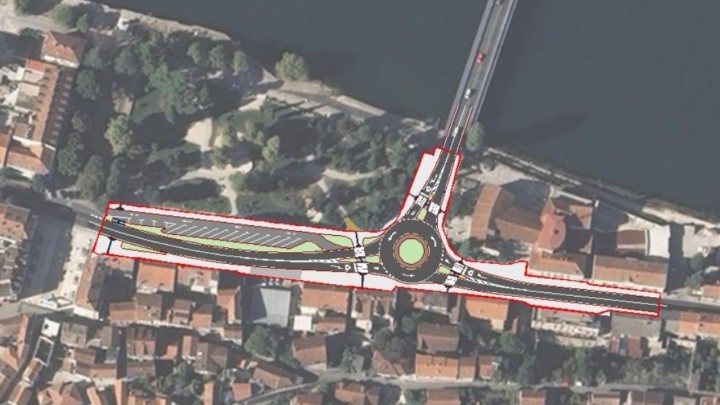 Kreće rekonstrukcija raskrižja u strogom centru Metkovića uz granicu, 100 dana bauštele promjenit će sve