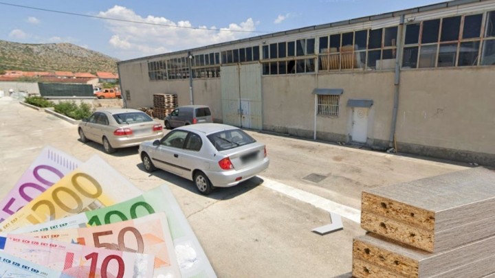 Velika dražba u Šibeniku: Za više od milijun eura prodaje se kompleks s halama, skladištem i kućom