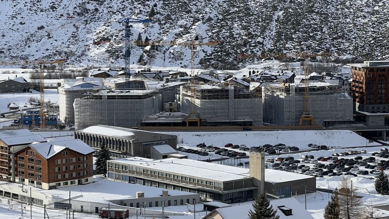 Galerija gradilišta u zimskim uvjetima: Ovako se u Alpama na -20 stupnjeva gradi luksuzni hotel